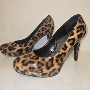 Animal Print Pumpe